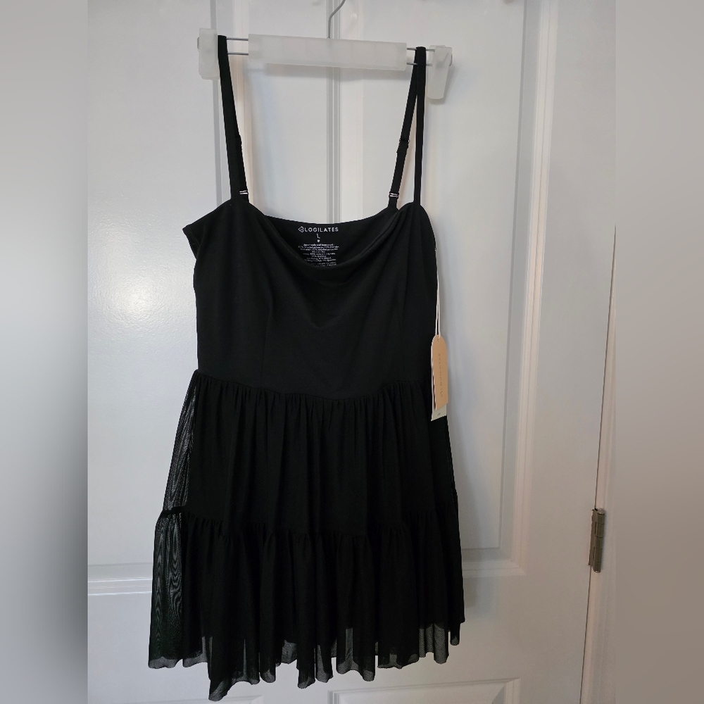 COPY - Blogilates/POPFLEX Black Mini Dress